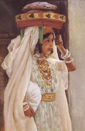Henry d Estienne Jeune fille arabe Portant le pain (mk32)